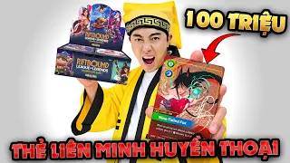 Mở thẻ Liên Minh Huyền Thoại Riftbound 01 Origins của CrisDevilGamer