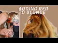 HOW-TO Add Red Lowlights to Blonde Hair
