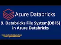 9 Databricks File System DBFS overview in Azure Databricks