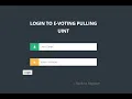 E-Voting System Demo PHP MySQLi JavaScript Bootstrap