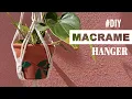Bohemian Home Decor Easy DIY Macrame Plant Hanger Tutorial