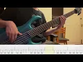 【TAB譜】Metamorphose! /花冷え。(HANABIE.) /ベース弾いてみた