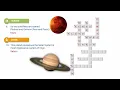 The Solar System Science Crossword Puzzles