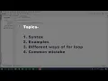 Java Tutorial for Loop in Java - Hindi