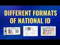PHILIPPINE NATIONAL ID FORMATS