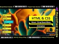 Modern Animated Navigation Menu Bar CSS HTML Code Animation