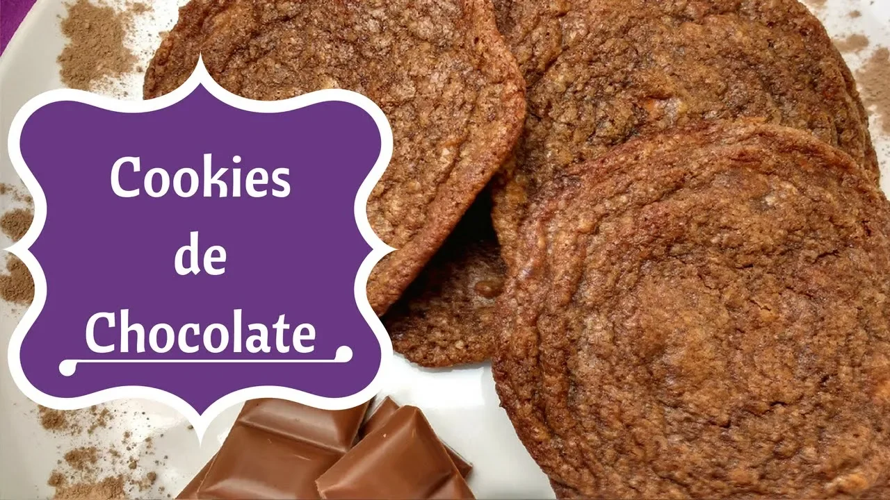 COOKIE DE CHOCOLATE CHOCÓLATRA, ESSA RECEITA É PRA VOCÊ!