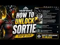 How to Unlock Sorties in Warframe