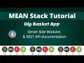 02 Server Side Modules REST API MEAN Stack Tutorial NAVEEN SAGGAM