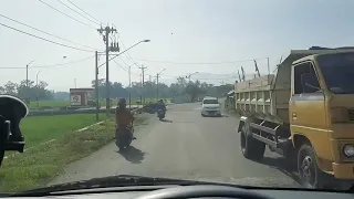 story wa nyetir mobil pagi hari mobil vlog musik tiktok viral