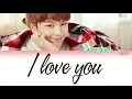 YOOK SUNGJAE (육성재) (BTOB) - I Love You (너를 사랑해) (We Got Married 우리 결혼했어요) lyrics