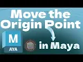 How to Move the Point in Maya