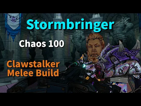 100% CRIT CHANCE! INSANE DOTS! | Destroy Chaos 100 | Stormbringer Clawstalker Melee Build | Savefile