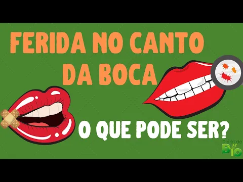 Download MP3 🆘 FERIDA NO CANTO DA BOCA e LÁBIOS:  O que pode ser e como tratar