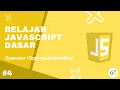 Belajar Javascript Dasar 4 - Operator Operasi Aritmatika