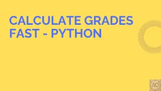5 Python Grades Program Calculate Average Using Functions Beginner Tutorial