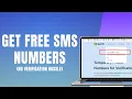 Free Phone Number for SMS Verification - Full Guide 100 Working 2026