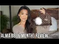 LOUIS VUITTON ALMA BB REVIEW 6 MONTHS WHY I M SELLING IT