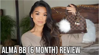 LOUIS VUITTON ALMA BB REVIEW 6 MONTHS WHY I M SELLING IT