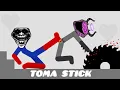 Best Falls Stickman Dismounting compilation of funny moments