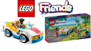LEGO Friends 42609 Electric Car and Charger Speed Build - Mr bricksky
