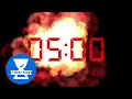 5 Minute Ticking Countdown Timer With Bomb Explosion Sound Digital LED Style