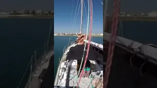 #docking #sailing #travel #boat #summer
