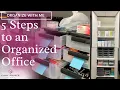 Office Supply and Break Room Organizing Organize With Me Cary Prince Organizing