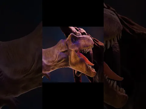 Trex fights a Juvenile Skull Crawler