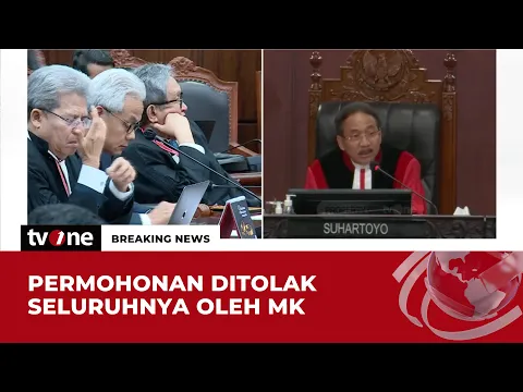 MK Tolak Permohonan Anies-Muhaimin dan Ganjar-Mahfud, Ini Alasannya