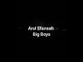 SEKEJAP .VOC :  ARUL EFANSYAH (BIG BOYS )