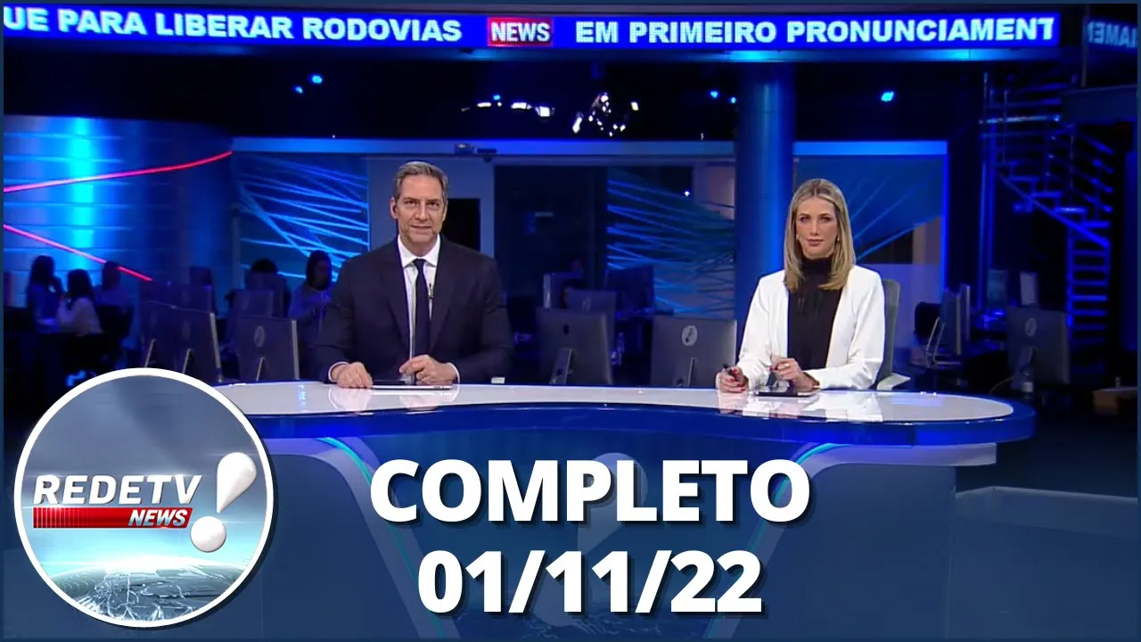 RedeTV News (01/11/22) | Completo