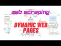 Web scraping from dynamic web pages