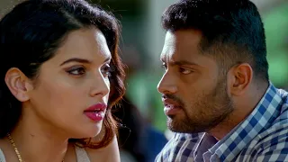 Tanya Hope ने अभिषेक अंबरीश को बाइक रेस के बारे में बताया | Dyanamite Khiladi फिल्म का सीन