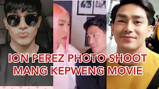 ion perez photo shoot behind the scenes of mang kepweng movie