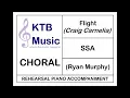 Flight Ryan Murphy SSA Choir Rehearsal Piano Accompaniment