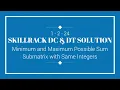 SKILLRACK DAILY CHALLENGE AND DAILY TEST SOLUTION 01-02 C Java Python