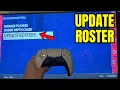 College Football 26 How to Download Latest Roster Update Tutorial PS5 Xbox Series