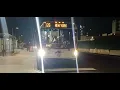 Njtransit bus 126 pulling into hoboken terminal