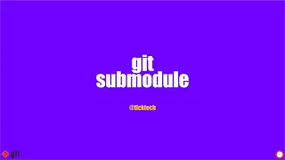 git submodule