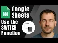 How to Use the SWITCH Function in Google Sheets Simplify IF Statements - 2025 Guide