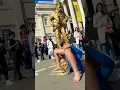 Download Lagu LEVITATING GoldMan STATUE BendBot ROBOT Activated! How Is This Possible!? @silvermanstatueofficial