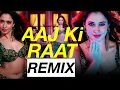 Aaj Ki Raat Remix | Stree 2 | Tamannaah Bhatia | Sachin-Jigar | Madhubanti | Divya | C Music Remix