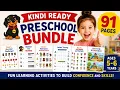How to Prepare Your Child for Kindergarten 91 Printable Preschool Activities