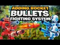 Developing Combat System Adding Rockets Bullets Behavior in Construct 3 Part 8
