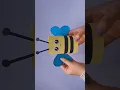 Download Lagu Bee Pen Holder 🐝 | How To Make Pen Holder #shorts #bee #penholder
