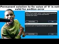 How to Permanently Fix value of 0 is not valid for emSize and Fix Access to the path is denied