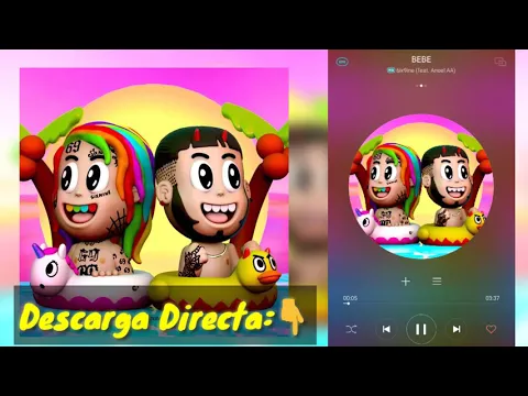 Download MP3 BEBE - 6ix9ine ft. Anuel AA (Descarga Directa)