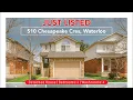 510 CHESAPEAKE DR WATERLOO ONTARIO CANADA