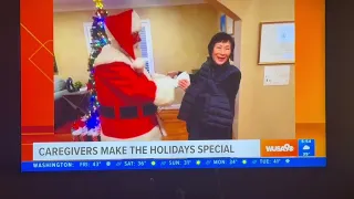 ICARE Homes Featured on WUSA9 for Holiday Party Active Assisted Living in Fairfax VA